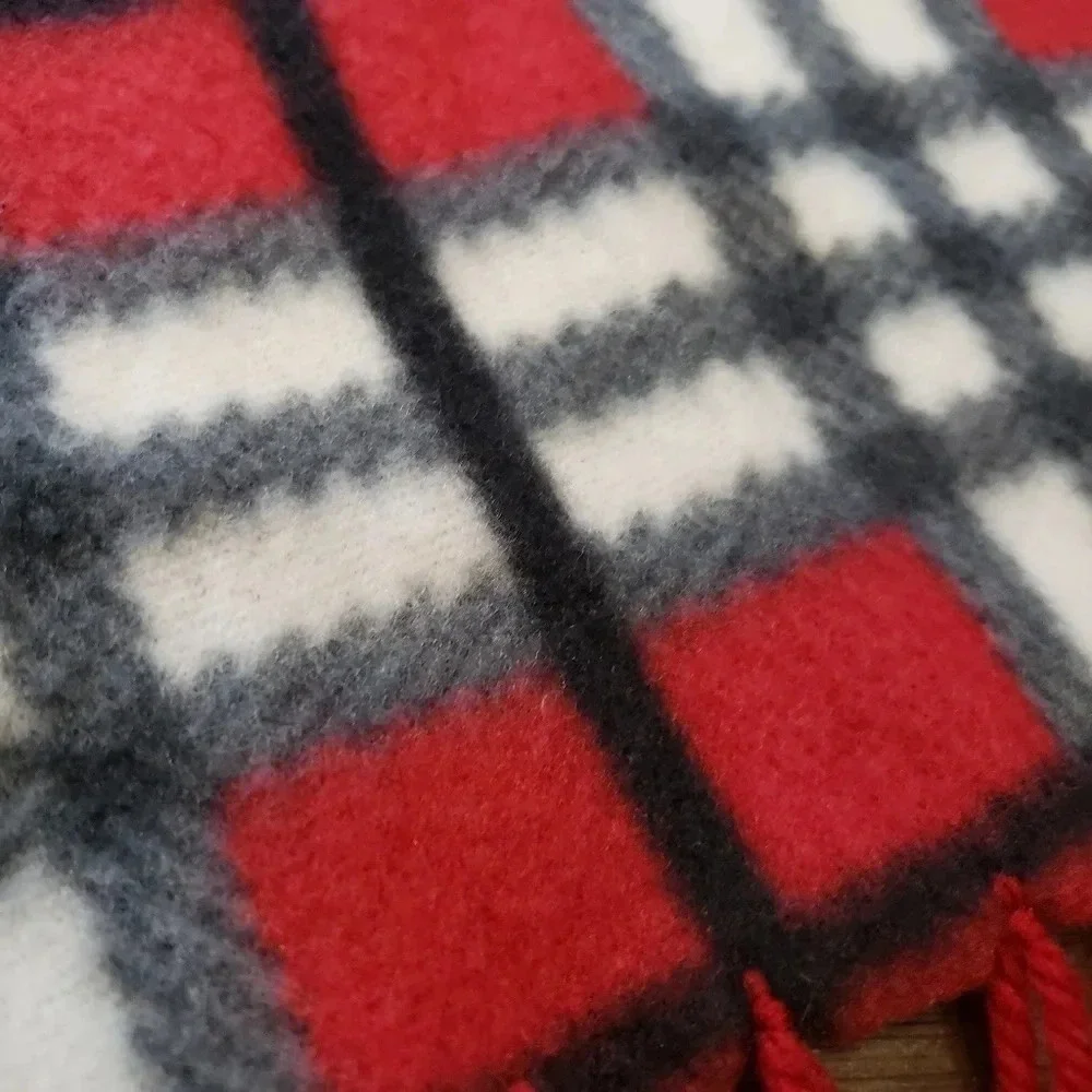Kids Boys Girls Red Gray White Black Soft FLEECE S